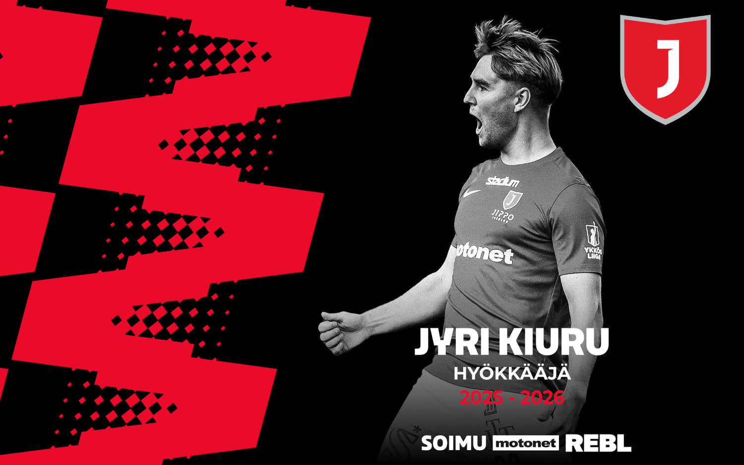 Jyri Kiuru jatkaa Jipossa - "Joukkuepelaaja isolla J:llä"