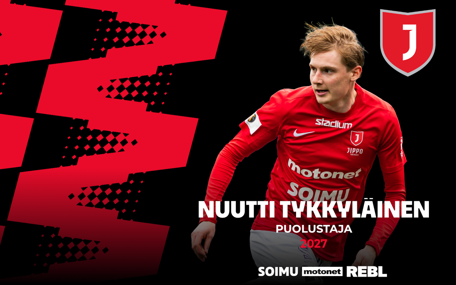 Nuutti Tykkyläinen kaksivuotiseen jatkosopimukseen - "Meillä on hieno projekti käsillä"