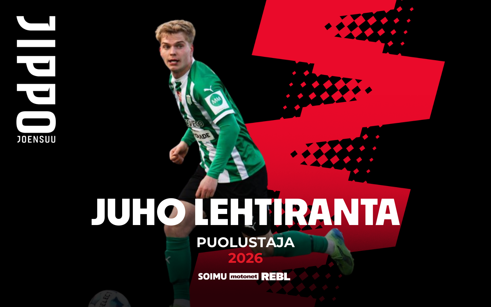 Juho Lehtiranta vahvistaa Jippoa - "Tuo laatua ja vauhtia pelaamiseemme"