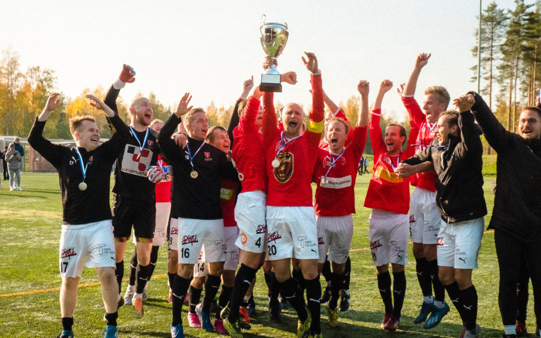 JIPPO voitti seurahistoriansa ensimmäisen Cup-pokaalin lauantaina