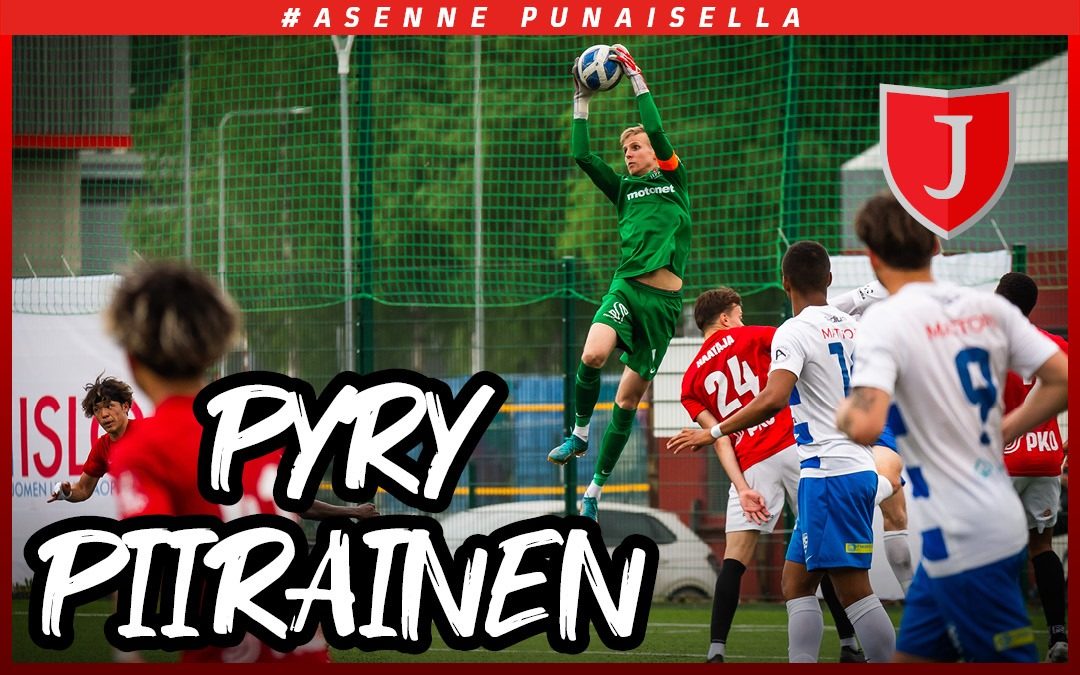 Pyry Piirainen solmi kahden vuoden jatkosopimuksen – ”Hän haluaa kehittyä päivä päivältä paremmaksi”