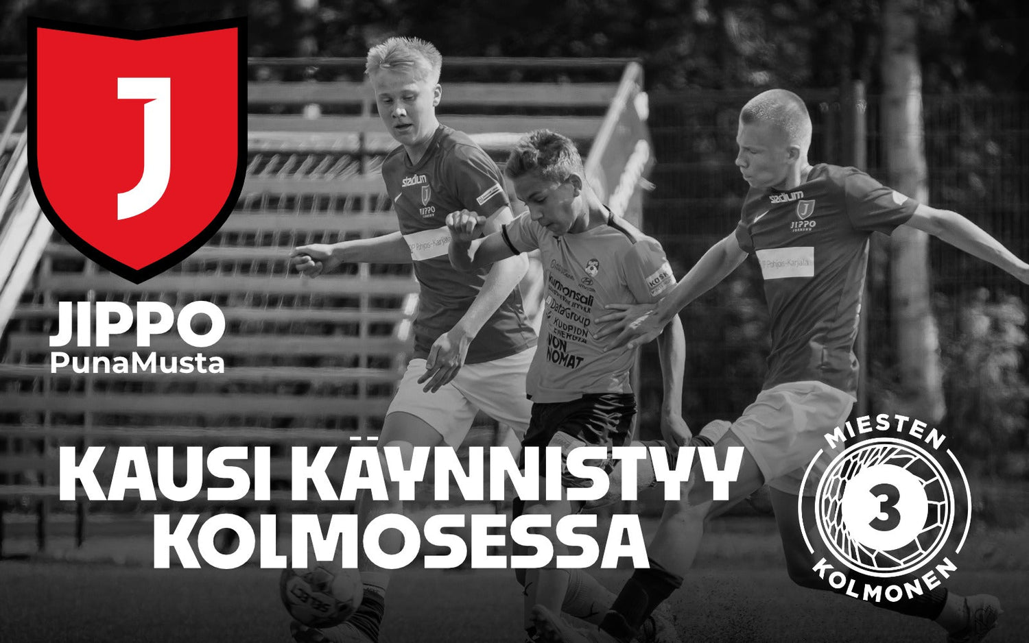 Jippo PunaMustan kausi käynnistyy Kolmosessa
