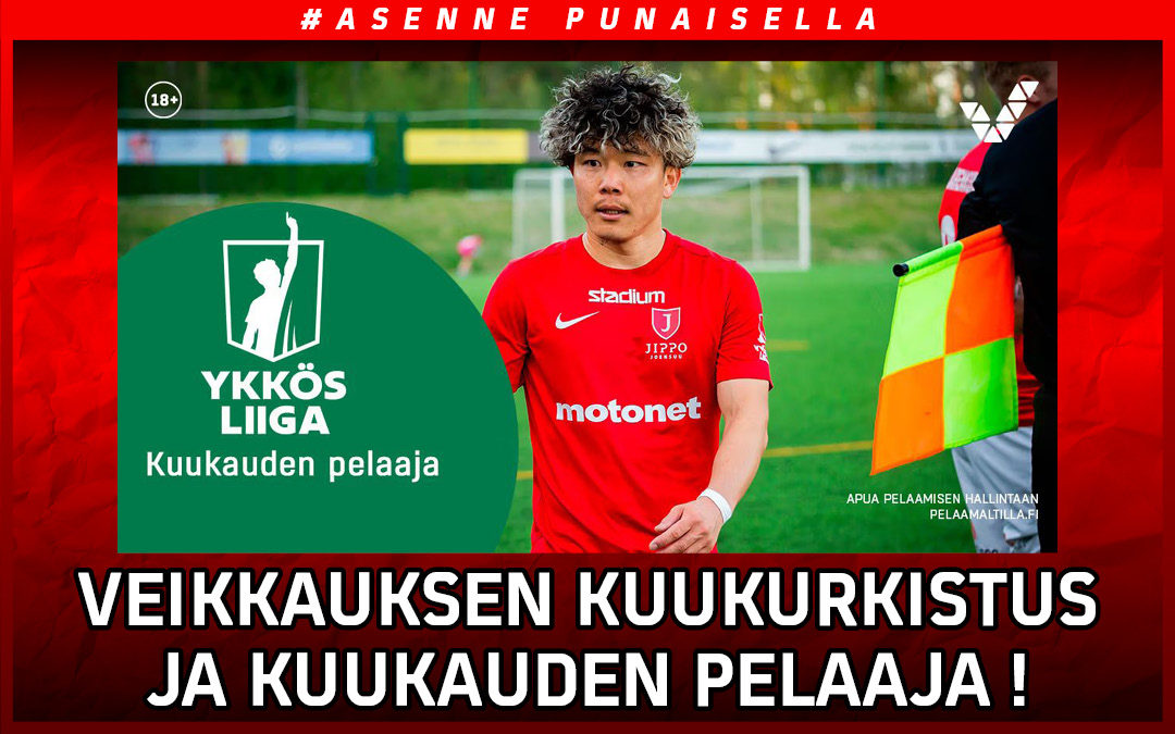 Ykkösliigan kuukurkistus ja toukokuun pelaaja