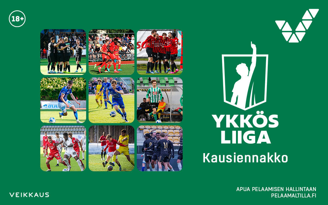Veikkauksen Ykkösliigan kausiennakko julkaistu