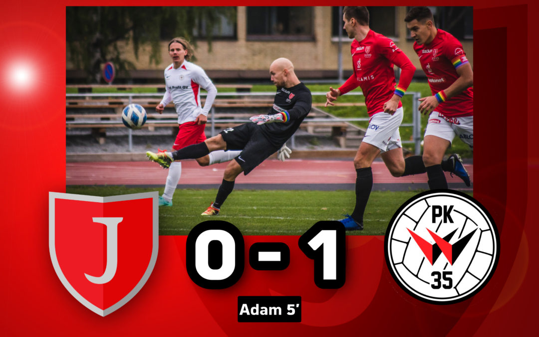 Kirvelevä tappio kotinurmella: JIPPO - PK-35 0-1 (0-1)