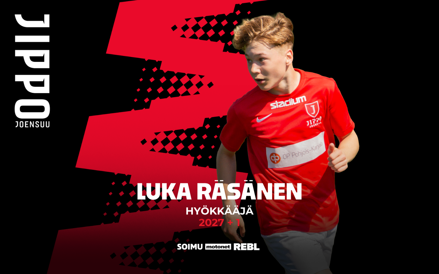 Luka Räsänen sopimukseen - "Hänellä on selvä palo futista kohtaan"