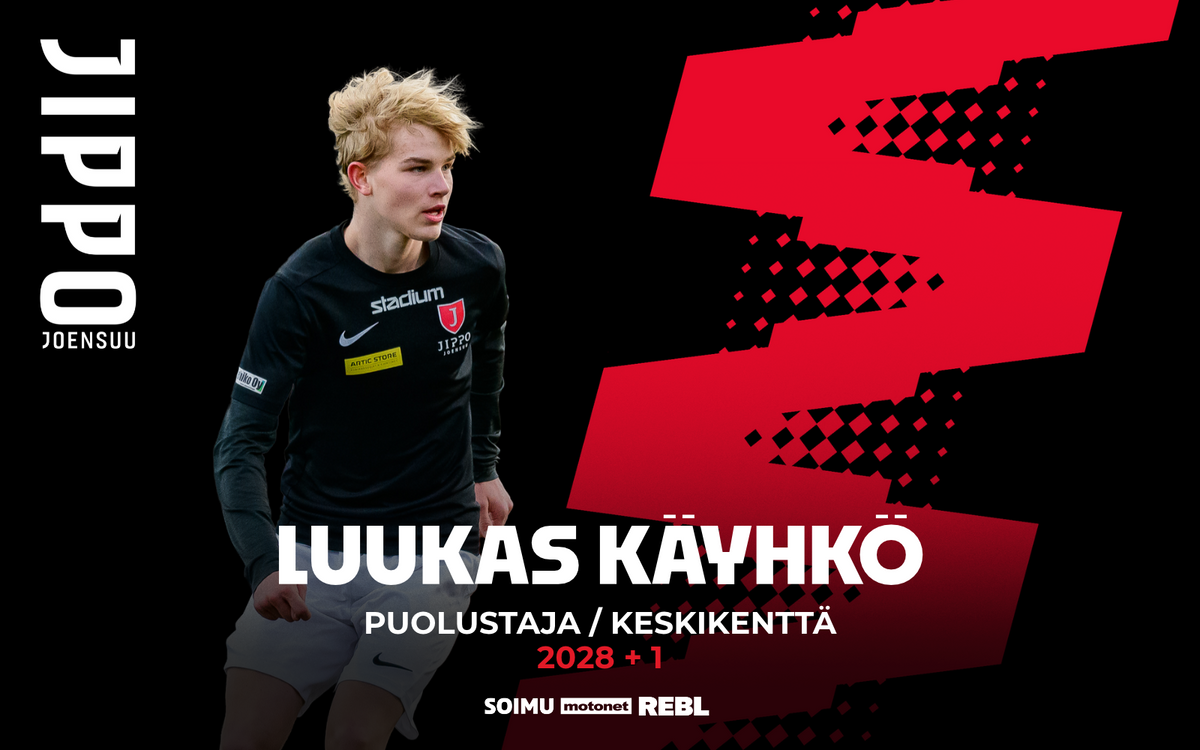 Luukas Käyhkö monivuotiseen sopimukseen - "Suoriutuu ja parantaa koko ajan"
