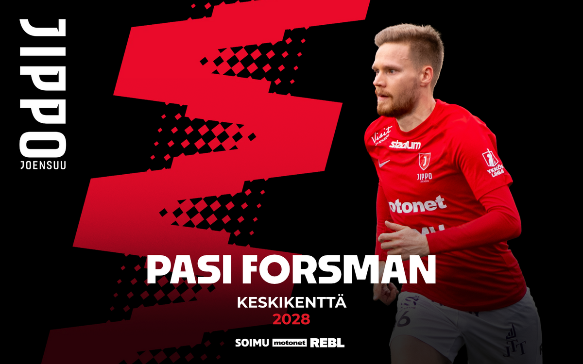 Pasi Forsman jatkaa Jipossa - "Tärkeä palanen päättyneen kauden joukkuetta"