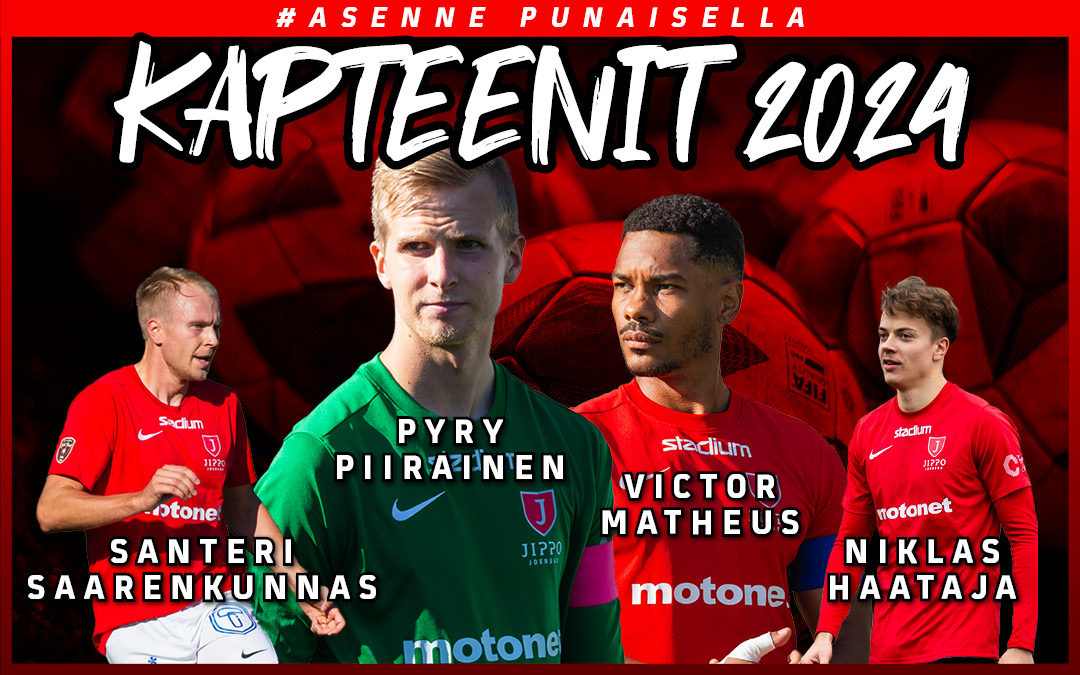 Kapteenisto kaudelle 2024 on valittu - Nauha pysyy Pyry Piiraisen kädessä