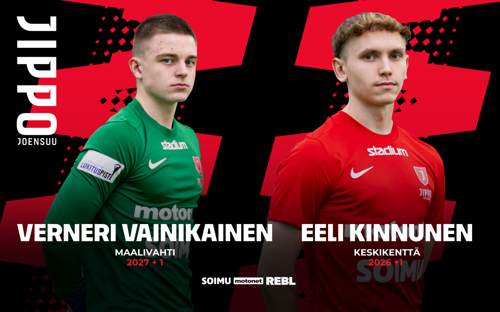 Verneri Vainikaiselle uusi, pidempi sopimus - Myös Eeli Kinnunen jatkaa