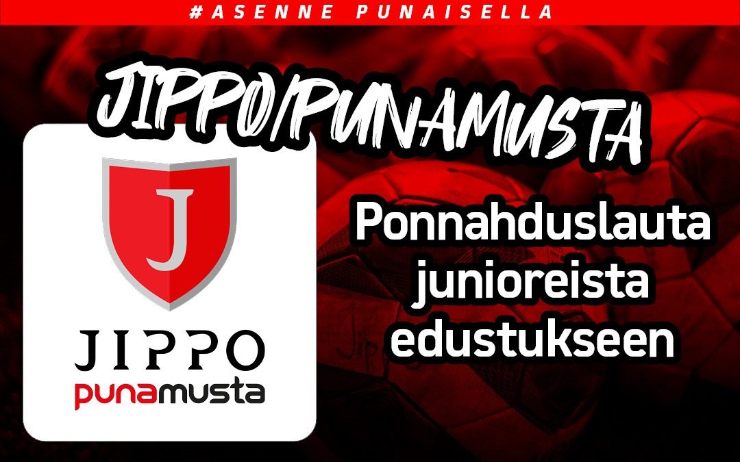 Ponnahduslauta junioreista edustukseen - Uusi reservijoukkue JIPPO/PunaMusta