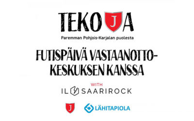 Heinäkuun teko: Jalkapallopäivä vastaanottokeskuksen kanssa with Ilosaarirock