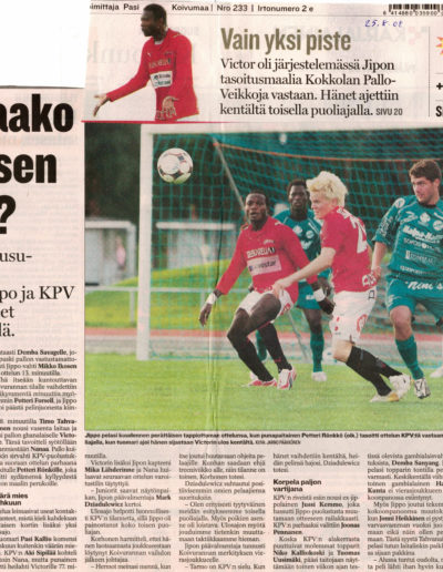 25.8.2008 Karkaako Ykkösen kärki?