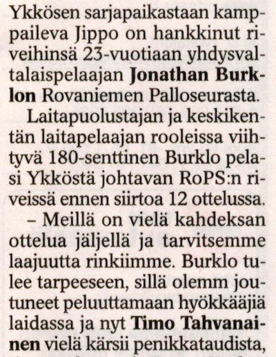 29.8.2007 Jipolle Burklo RoPS:sta