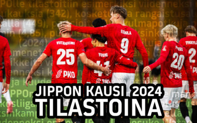 JIPPOn kausi 2024 tilastoina